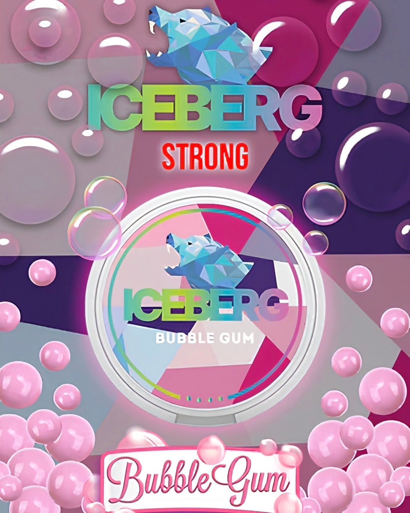 ICEBERG BUBBLE GUM